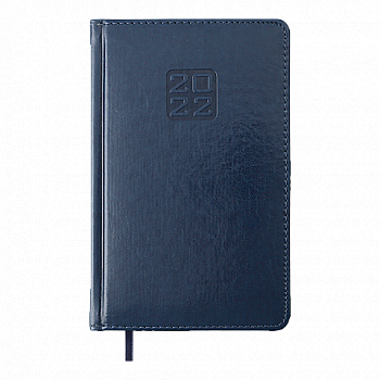 Щотижневик датований A5, 2022, Bravo, синій, BM.2706-02 Щотижневик датований A5, 2022, Bravo, синій, BM.2706-02
