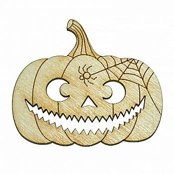 Заготовка деревянная Тыква "Halloween" (прорезная), в ассортименте, 711(1-8) Заготовка деревянная Тыква "Halloween" (прорезная), в ассортименте, 711(1-8)