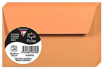 Конверт декоративный Pollen FT30 (90*140 мм)/120 г, Orange/Оранжевый, 5491C Конверт декоративный Pollen FT30 (90*140 мм)/120 г, Orange/Оранжевый, 5491C