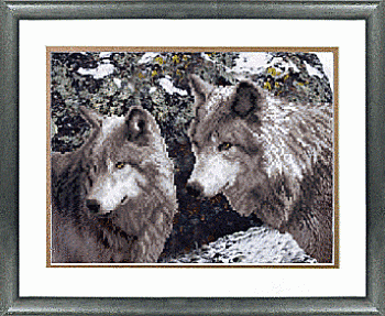 Схема для вышивания бисером СБ-142 28*21 см на авторской канве ТМ "Чарівна мить"