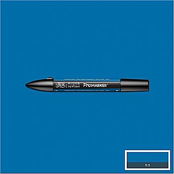 Маркер двухсторонний, Promarker, W&N, Голубой морской B445 Маркер двухсторонний, Promarker, W&N, Голубой морской B445
