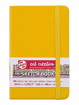 Блокнот для графіки Talens Art Creation 140 г/м, 9*14см, 80 арк, Golden Yellow Royal Talens Блокнот для графіки Talens Art Creation 140 г/м, 9*14см, 80 арк, Golden Yellow Royal Talens