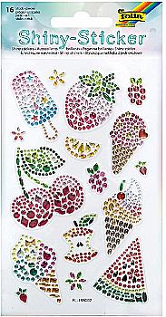 Наклейки с блёстками Allyear-3 10*16 см (1 арк., 16 шт.), 18303 Folia Наклейки с блёстками Allyear-3 10*16 см (1 арк., 16 шт.), 18303 Folia