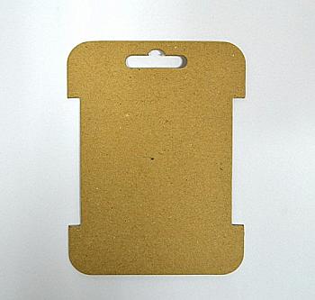 Бобіна для декоративної стрічки 12,3х9,4 см, крафт картон 1,5 мм, 5 шт