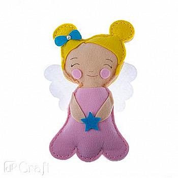 Креативний набір Янгол з фетру - Лілу, KSFI-081 DpCraft Креативний набір Янгол з фетру - Лілу, KSFI-081 DpCraft
