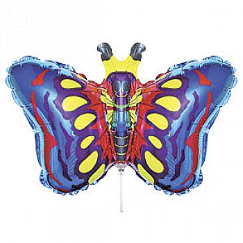 Куля повітряна Фігура Метелик малиновий Ф, 1206-0097 Куля повітряна Фігура Метелик малиновий Ф, 1206-0097