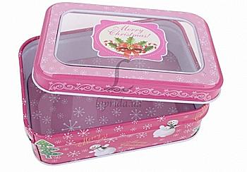 Подарункова коробка маленька прямокутна, 6-1247