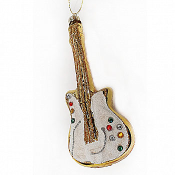 Ялинкова прикраса Гітара 5,9*14,5*2,6 см, YQU2013-4 Ялинкова прикраса Гітара 5,9*14,5*2,6 см, YQU2013-4