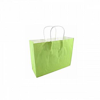 Подарунковий пакет салатовий 32*11*25 см, 3-2766