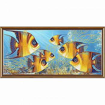 Набір для вишивання бісером "Риби", 65*30, ДК6017