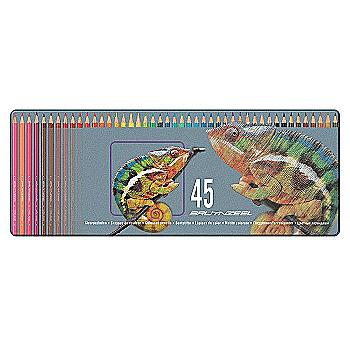 Набір кольорових олівців Chameleon, 45 шт., мет. коробка, Bruynzeel Набір кольорових олівців Chameleon, 45 шт., мет. коробка, Bruynzeel