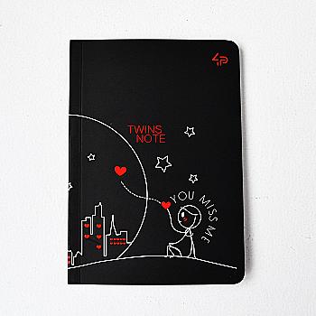 Блокнот А6 "Twins series" miss you, 904297, TM Profiplan  Блокнот А6 "Twins series" miss you, 904297, TM Profiplan