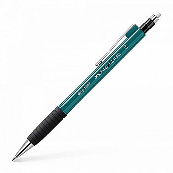 Карандаш механический 0,7 мм Grip смарагдово зелений 1347, 134760 Faber-Castell Карандаш механический 0,7 мм Grip смарагдово зелений 1347, 134760 Faber-Castell