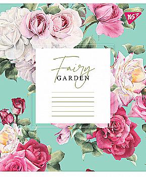 Тетрадь 18 кл. YES Fairy garden, 765511