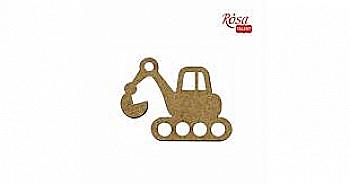 Міні-заготовка Екскаватор, МДФ, 1 шт, Rosa Talent (10)