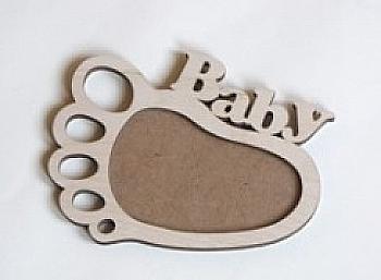 Заготівка дерев`яна Фоторамка "Baby", Ф19 Заготівка дерев`яна Фоторамка "Baby", Ф19