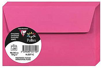 Конверт декоративный Pollen FT30 (90*140 мм)/120 г, Int.pink/Инт.розовый, 5571C Конверт декоративный Pollen FT30 (90*140 мм)/120 г, Int.pink/Инт.розовый, 5571C