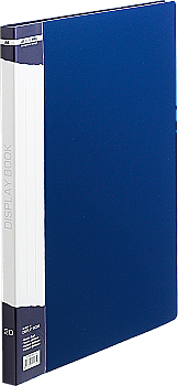 Папка А4, 20 файлов, синяя BM.3606-02