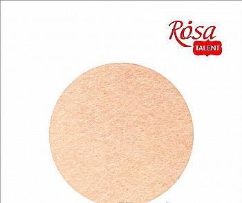 Фетр листовий (поліестер) 29,7*42 см 180 г/м2, Бежевий, Rosa Talent Фетр листовий (поліестер) 29,7*42 см 180 г/м2, Бежевий, Rosa Talent