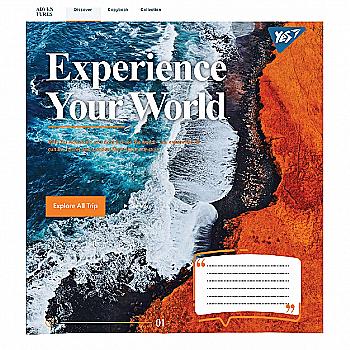 Тетрадь 18 кл. YES Experience your world, 765510