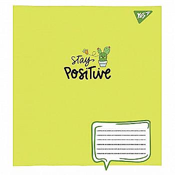 Зошит 18 лін. YES Stay positive, 765615