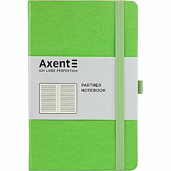 Книга записная Partner 96 л. 125*195, лин., салатовая, 8308-09-A