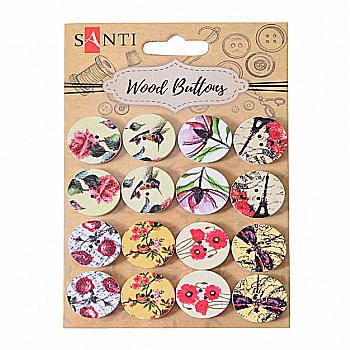 Набір гудзиків для творчості "Вінтаж", 16 шт, 742479