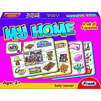 Пазл "Мій будинок", 10333, Frank Пазл "Мій будинок", 10333, Frank