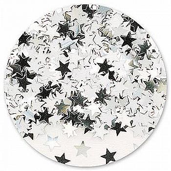 Конфетти Звезды серебро 14 гр, 1501-0196