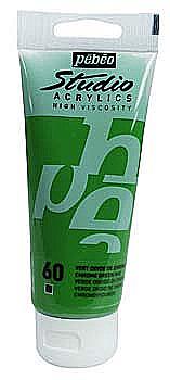 Краска акриловая "Studio" 100 мл Зеленый хром (имит.), 837060 Краска акриловая "Studio" 100 мл Зеленый хром (имит.), 837060
