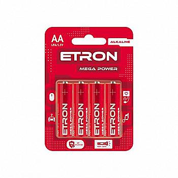 Батарейка ETRON LR06-AA-C2 1,5 V щелочная 2050 (2 шт./бл.) цена указ. за 1 шт. Батарейка ETRON LR06-AA-C2 1,5 V щелочная 2050 (2 шт./бл.) цена указ. за 1 шт.
