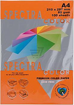 Папір A4 100 арк, 80 г/м², інтенсив, Saffron (помаранчевий) Spectra Color 240 Папір A4 100 арк, 80 г/м², інтенсив, Saffron (помаранчевий) Spectra Color 240