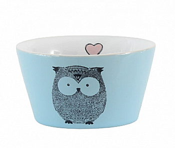 Салатник-піала Owl Funny, 480 мл, синій, HTK-016 Limited Edition Салатник-піала Owl Funny, 480 мл, синій, HTK-016 Limited Edition