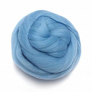Вовна мерінос 23 мк 50 г №352, блакитний Чарівна мить Вовна мерінос 23 мк 50 г №352, блакитний Чарівна мить