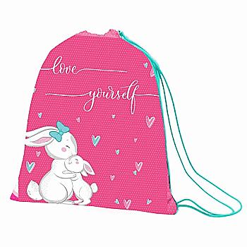 Сумка для обуви SB-10 "Bunny", розовый/бирюзовый, 558579 Сумка для обуви SB-10 "Bunny", розовый/бирюзовый, 558579