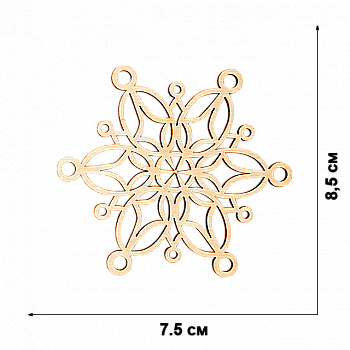 Заготовка дерев`яна для декорування, FLC-405