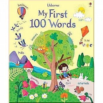 Книга "My first 100 words" (а) (7207)