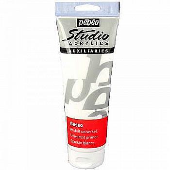 Грунт акриловий Gesso Studio 250 мл, білий, 526110 ТМ "Pebeo" Грунт акриловий Gesso Studio 250 мл, білий, 526110 ТМ "Pebeo"