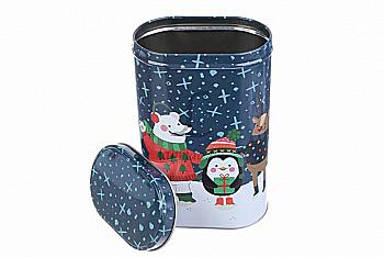 Подарункова коробка бляшана середня, 63-1002