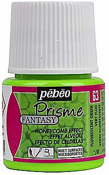 Фарба лакова для всіх поверхонь 45 мл "Fantasy Prisme" флуорисц. зелений, 166063 Pebeo Фарба лакова для всіх поверхонь 45 мл "Fantasy Prisme" флуорисц. зелений, 166063 Pebeo