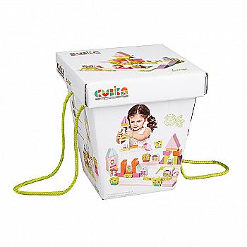 Конструктор дерев`яний "Містечко для дівчаток" 13906 Конструктор дерев`яний "Містечко для дівчаток" 13906