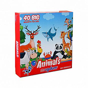 Набір магнітів "Тварини", ML4031-16 EN Набір магнітів "Тварини", ML4031-16 EN