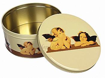 Подарочная коробка жестяная средняя, 63-371