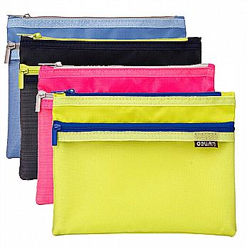 Папка на блискавці В6, мiкс, тканева+сітка Deli 5844, 58136 Папка на блискавці В6, мiкс, тканева+сітка Deli 5844, 58136