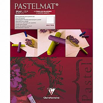 Склейка для пастели 24*30 см Pastelmat 12 л. (360 г/м2), белая бумага, 96028C Склейка для пастели 24*30 см Pastelmat 12 л. (360 г/м2), белая бумага, 96028C