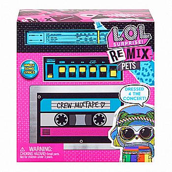 Набір ігровий L.O.L. Surprise! W1 "Remix" - Мій улюбленець (в асорт., у дисплеї), 567073 Набір ігровий L.O.L. Surprise! W1 "Remix" - Мій улюбленець (в асорт., у дисплеї), 567073