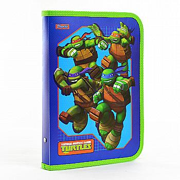 Папка для зошитів пласт. на блискавці B5 "Ninja Turtles", 1 Вересня, 491373 Папка для зошитів пласт. на блискавці B5 "Ninja Turtles", 1 Вересня, 491373