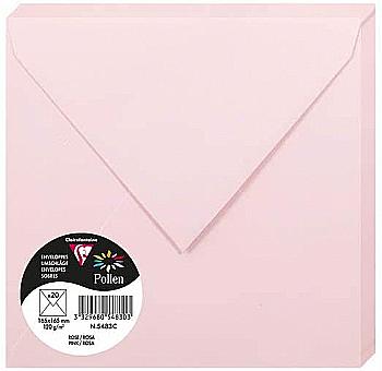 Конверт декоративный Pollen 165*165 мм (120 г), Pink/Розовый, 5483C Конверт декоративный Pollen 165*165 мм (120 г), Pink/Розовый, 5483C