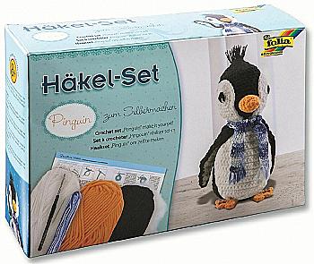 Набір для в`язання гачком "Пінгвін", 23929 Folia