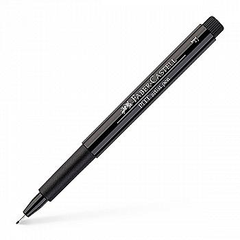 Ручка капілярна PITT Brush Artist Pen F чорна, 167299 Faber-Castell Ручка капілярна PITT Brush Artist Pen F чорна, 167299 Faber-Castell